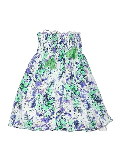 Pre-owned Ro's Garden Kids' Dress In White