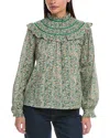 Ro's Garden Grenada Top In Green