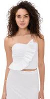 Ro's Garden Hidalgo Top White In White