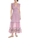 Ro's Garden Hilda Midi Dress In Pink