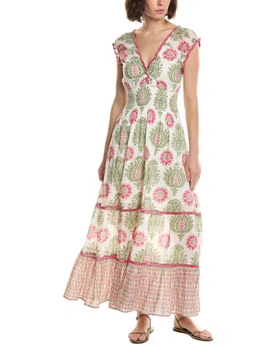 Ro's Garden Ros Garden Hilda Midi Dress In Multi