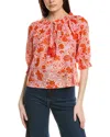 Ro's Garden Juana Shirt In Pink