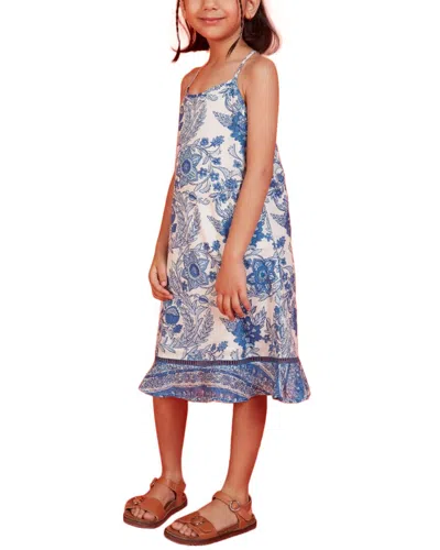 Ro's Garden Kids' Leticia Dress In Blue