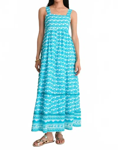 Ro's Garden Lily Maxi Dress In Green Isla In Multi