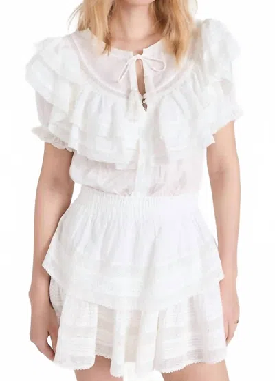 Ro's Garden Liv Dress In Antique White