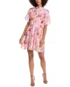 Ro's Garden Vibeka Mini Dress In Pink