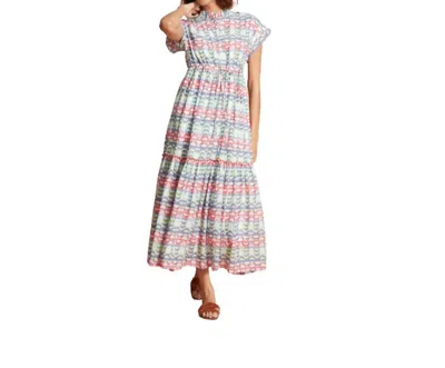 RO'S GARDEN MUMI MIDI DRESS IN COPCABANA
