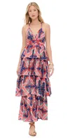 Ro's Garden Nevada Maxi Dress Redsicily In Blue