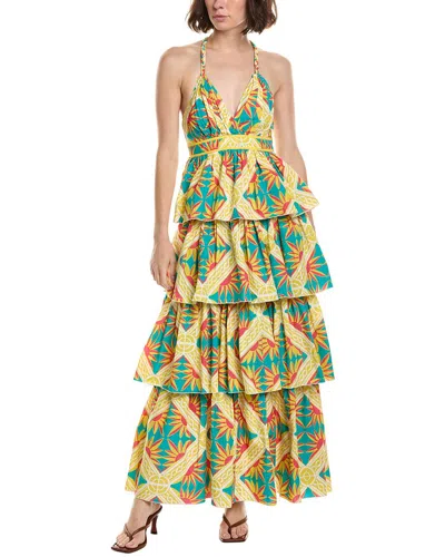 Ro's Garden Nevada Maxi Dress In Yellow