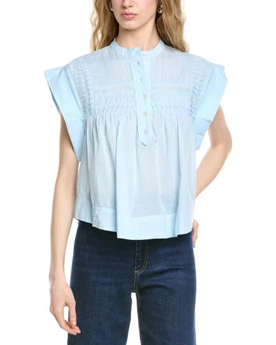 Ro's Garden Nini Top In Blue