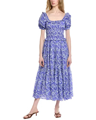 Ro's Garden Percy Maxi Dress In Blue
