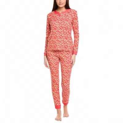 Ro's Garden Pippa Pajama Set In Ginger In Pink