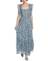 Ro's Garden Priscila Maxi Dress In Blue