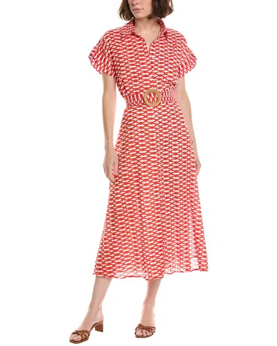 Ro's Garden Catherine Midi Dress In Multi