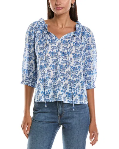 Ro's Garden Delfina Shirt In Blue