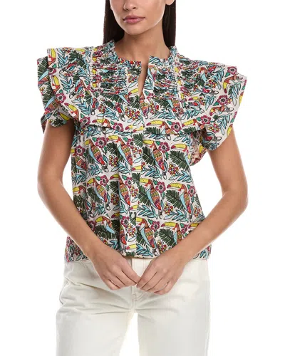 Ro's Garden Denver Top In White