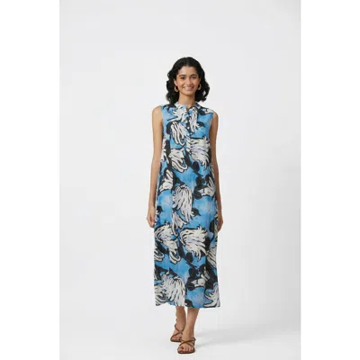 Ro's Garden Devina Dress In Blue