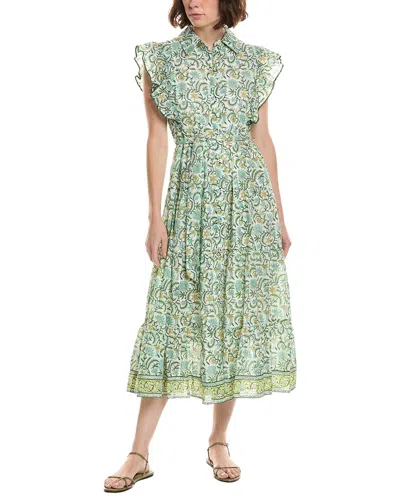 Ro's Garden Ernestine Maxi Dress In Green