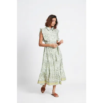 Ro's Garden Ernestine Maxi Dress In Multi