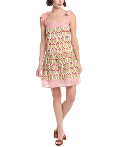 Ro's Garden Floral Mini Dress In Multi