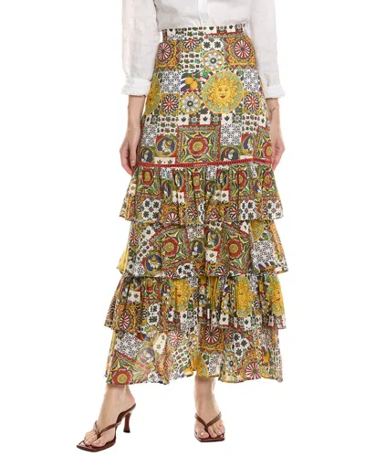 Ro's Garden Honduras Skirt In Multi