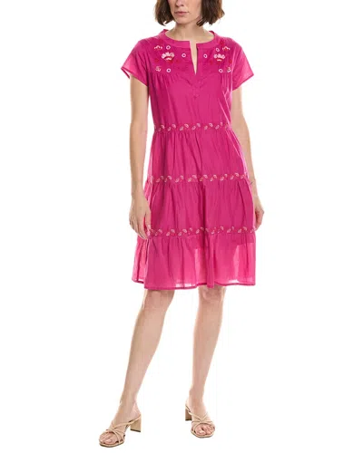 Ro's Garden Isabel Mini Dress In Pink
