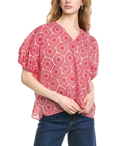 Ro's Garden Nancy Top In Pink