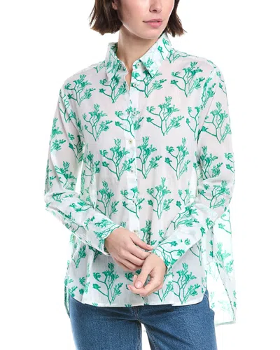 Ro's Garden Printed Shirt In Green