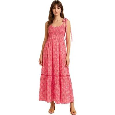 Ro's Garden Reece Maxi Dress In Pink