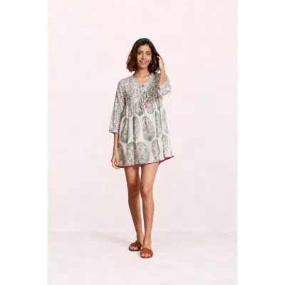 Ro's Garden Seychelles Short Tunic In Multi