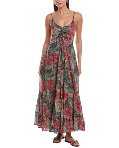 Ro's Garden Tatiana Maxi Dress In Black