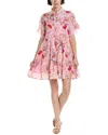 Ro's Garden Vibeka Mini Dress In Pink