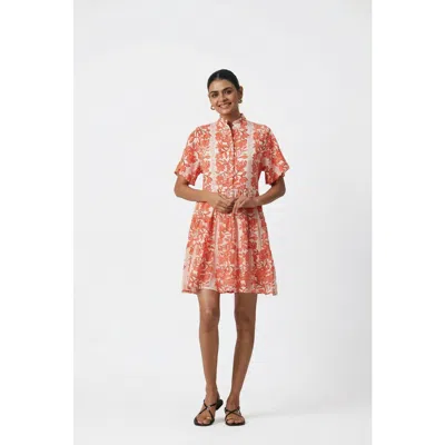 Ro's Garden Vibeka Short Dress In Pink
