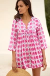 Ro's Garden Seychelles Mini Tunic Dress