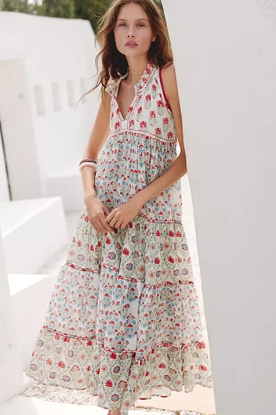 Ro's Garden Sofia Maxi Dress In Multi