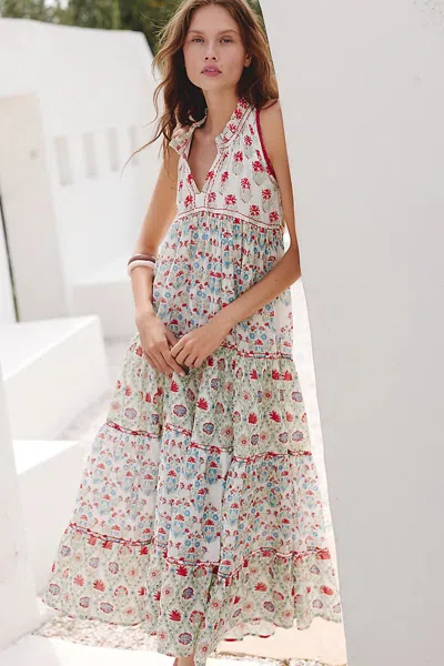 Ro's Garden Sofia Maxi Dress In Multi
