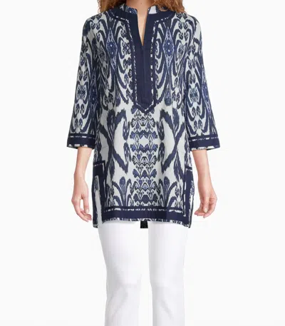 Ro's Garden Tokyo Short Kurta In Blue