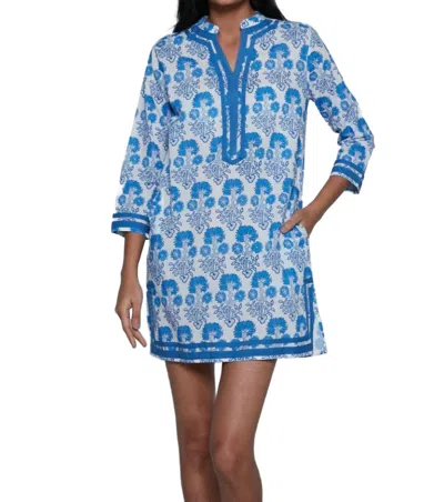 Ro's Garden Tokyo Short Kurta In Blue