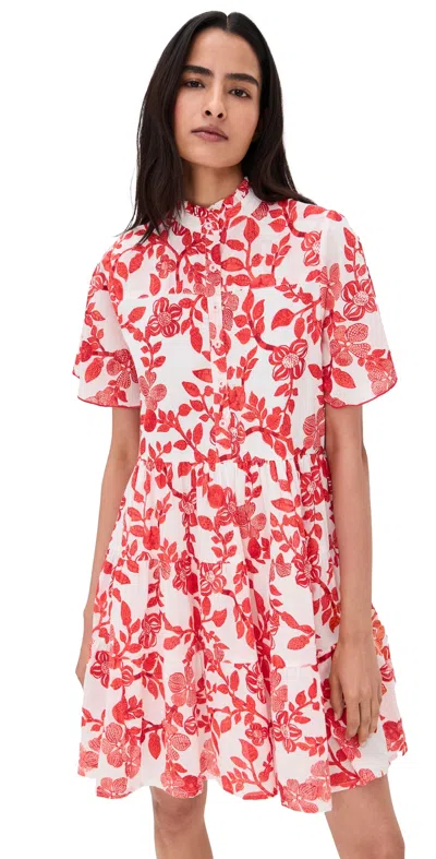 Ro's Garden Vibeka Short Dress Redcassis