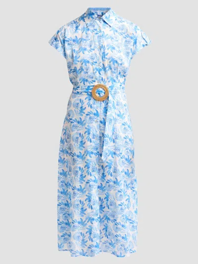 Ro's Garden Catherine Midi Dress In Multi