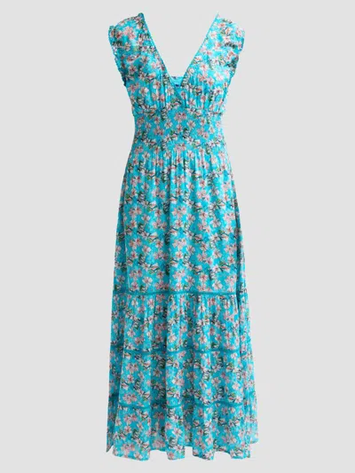 Ro's Garden Women's Hilda Floral Cotton Maxi Dress