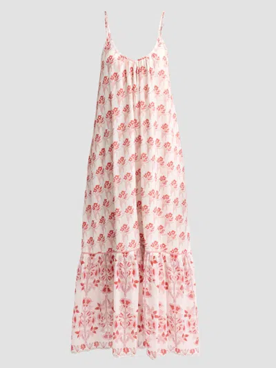 Ro's Garden Women's Samoa Floral Cotton Maxi Dress
