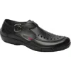 Ros Hommerson Cameo Flat In Black Leather