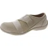 Ros Hommerson Cherry Womens Metallic Flat Slip-on Sneakers In Beige