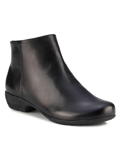 Ros Hommerson Ezra Womens Leather Ankle Boots In Black