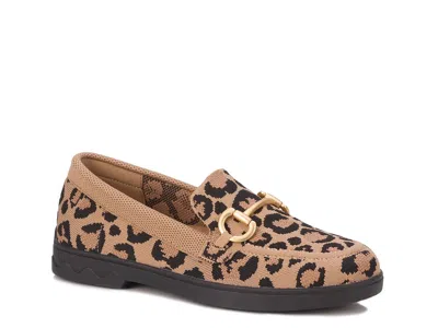 Ros Hommerson Gwyneth Loafer In Animal Print