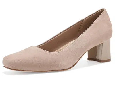 Ros Hommerson Meredith High Women's Heels Taupe: 11 N (aa), Leather/suede In Neutral