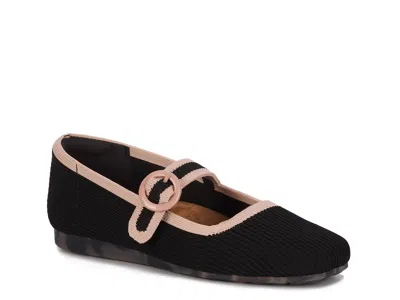 Ros Hommerson Naomi Mary Jane Flat In Black