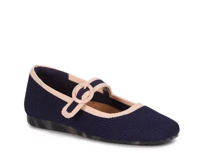 Ros Hommerson Naomi Mary Jane Flat In Blue