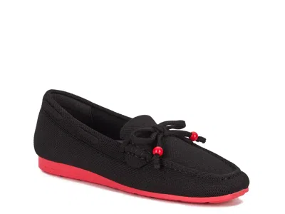 Ros Hommerson Neve Boat Shoe In Black